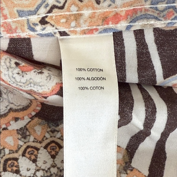 Lot of 2 Chico's No-Iron Animal Print Tops Size 16/XL/Chico’s 3 - Picture 6 of 11